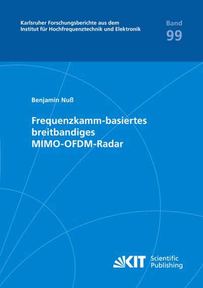 Frequenzkamm-basiertes breitbandiges MIMO-OFDM-Radar