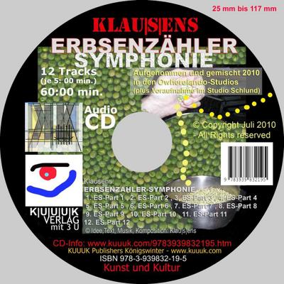 Erbsenzähler-Symphonie, Audio-CD