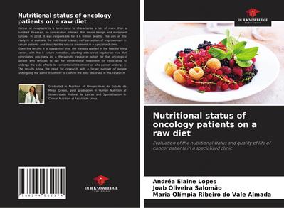 Nutritional status of oncology patients on a raw diet