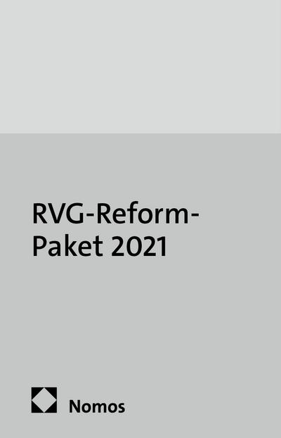 RVG-ReformPaket 2021