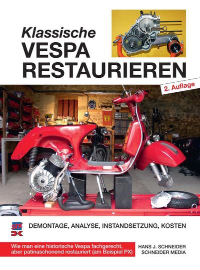 Klassische Vespa restaurieren