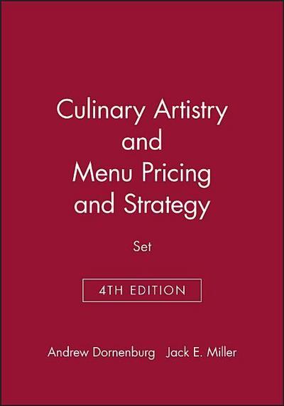 Culinary Artistry & Menu: Pricing and Strategy, 4e Set