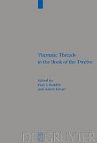Thematic Threads in the Book of the Twelve