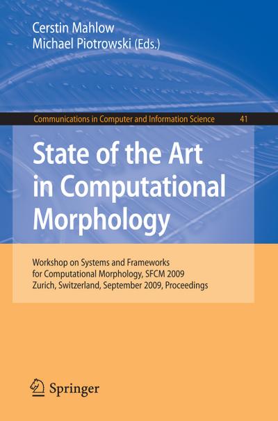 State of the Art in Computational Morphology