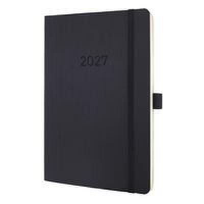 Wochenkalender Conceptum 2027, ca. A5, schwarz