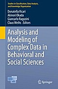 Analysis and Modeling of Complex Data in Behavioral and Social Sciences