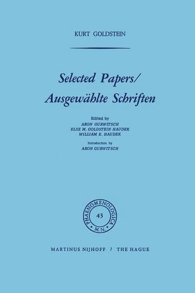 Selected Papers/Ausgewahlte Schriften
