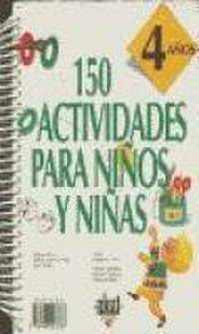 150 actividades para niños de 4 años. Libro de actividades