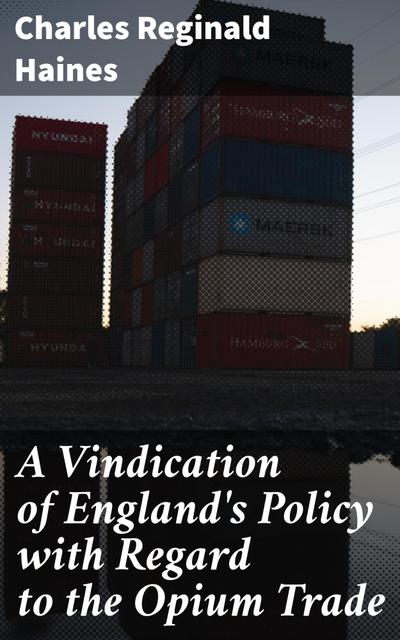 A Vindication of England’s Policy with Regard to the Opium Trade