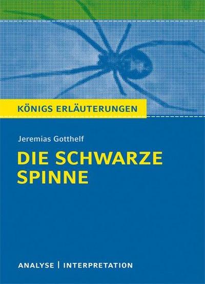 Die schwarze Spinne. Textanalyse und Interpretation