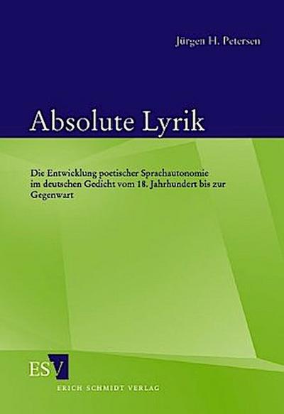 Absolute Lyrik