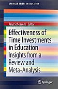 Effectiveness of Time Investments in Education