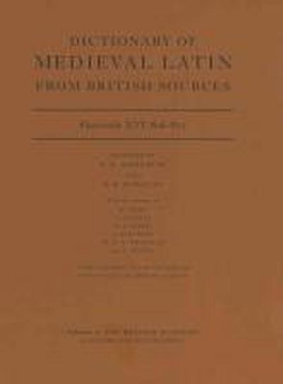 Dictionary of Medieval Latin from British Sources