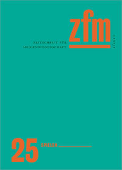 Zeitschrift für Medienwissenschaft 25
