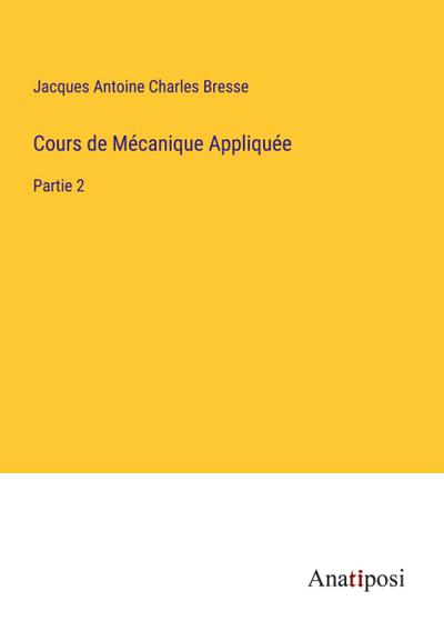 Cours de Mécanique Appliquée