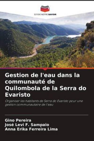 Gestion de l’eau dans la communauté de Quilombola de la Serra do Evaristo