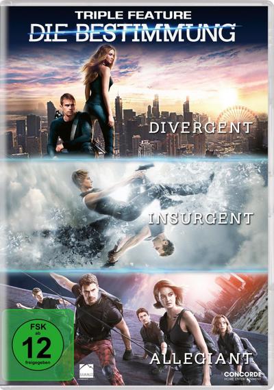 Die Bestimmung - Divergent, Insurgent, Allegiant DVD-Box