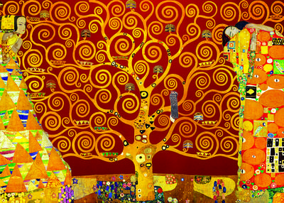 3D - Lebensbaum von Gustav Klimt (Puzzle)