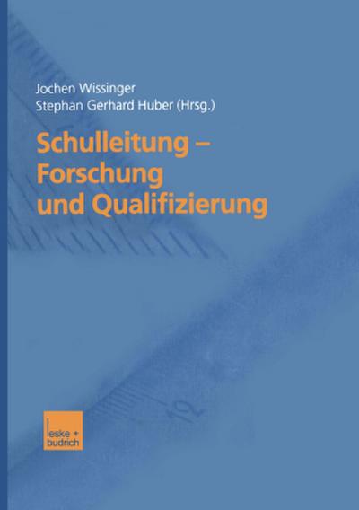 Schulleitung - Forschung und Qualifizierung