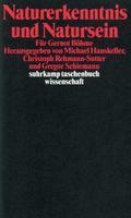 Naturerkenntnis und Natursein