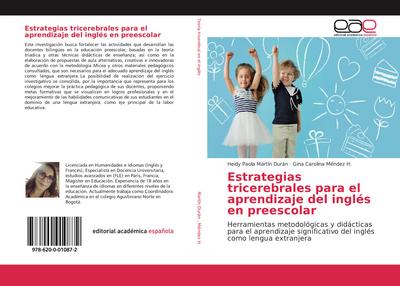 Estrategias tricerebrales para el aprendizaje del inglés en preescolar