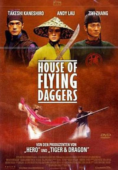 House of Flying Daggers, 1 DVD, deutsche u. chinesische Version