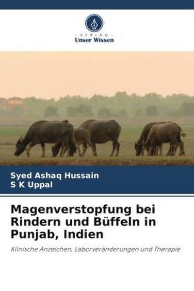 Magenverstopfung bei Rindern und Büffeln in Punjab, Indien