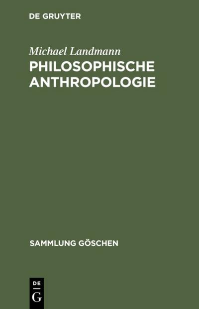 Philosophische Anthropologie