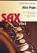 Sax attack : Alco pops for  4 saxophone (satb/aatt)  score and parts