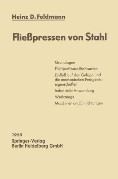 Fließpressen von Stahl