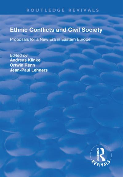 Ethnic Conflicts and Civil Society