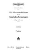 Final alla Schumann op.83für Orgel und Orchester