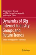 Dynamics of Big Internet Industry Groups and Futur
