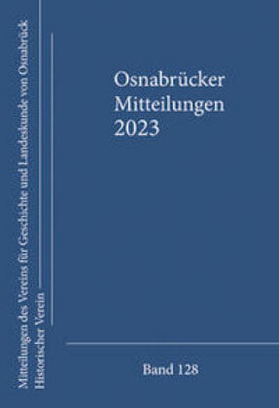 Osnabrücker Mitteilungen Osnabrücker Mitteilungen
