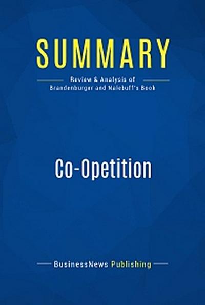 Summary: Co-Opetition