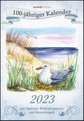 100-jähriger Kalender 2023 - Bildkalender 24x34 cm