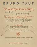 Die Auflösung der Städte