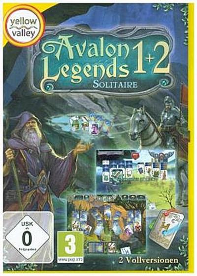 Avalon Legends Solitaire 1+2, 1 CD-ROM