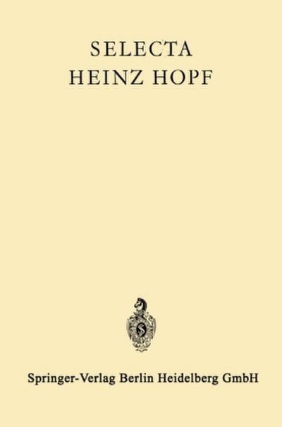 Selecta Heinz Hopf