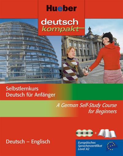 deutsch kompakt: Selbstlernkurs Deutsch für Anfänger - A German Self-Study Course for Beginners / Paket – Englische Ausgabe