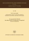 Zur geometrischen Tektonik des altdevonischen Grundgebirges im Siegerland