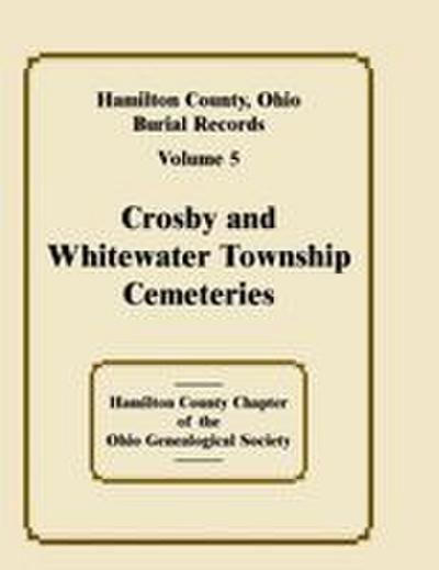 Hamilton County, Ohio Burial Records, Volume 5