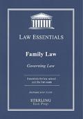 Family Law, Governing Law