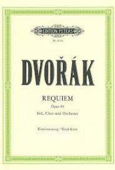 Requiem Op. 89 (Vocal Score)