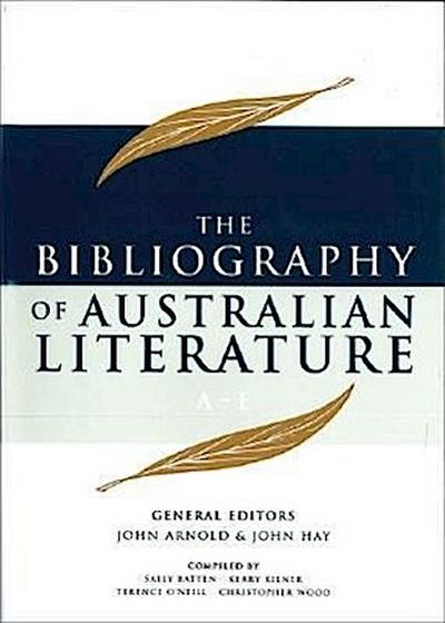 The Bibliography of Australian Literature