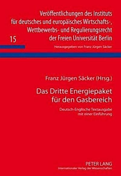 Das Dritte Energiepaket für den Gasbereich