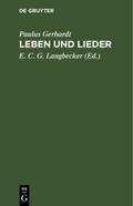 Leben und Lieder