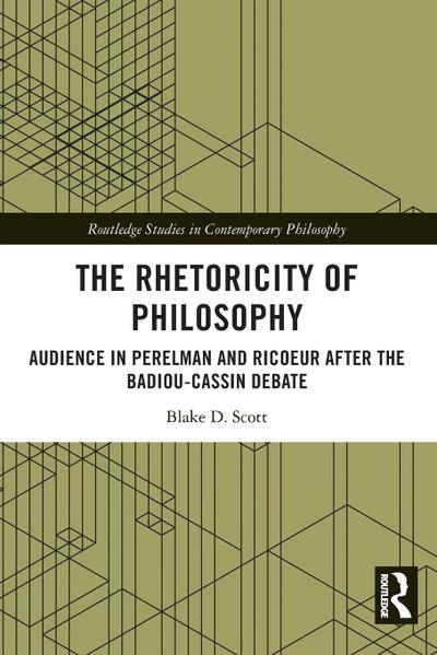 The Rhetoricity of Philosophy