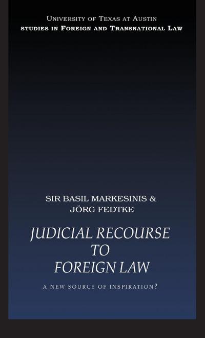 Judicial Recourse to Foreign Law
