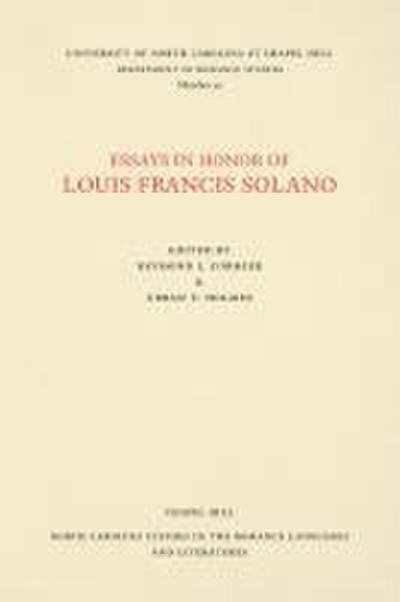 Essays in Honor of Louis Francis Solano